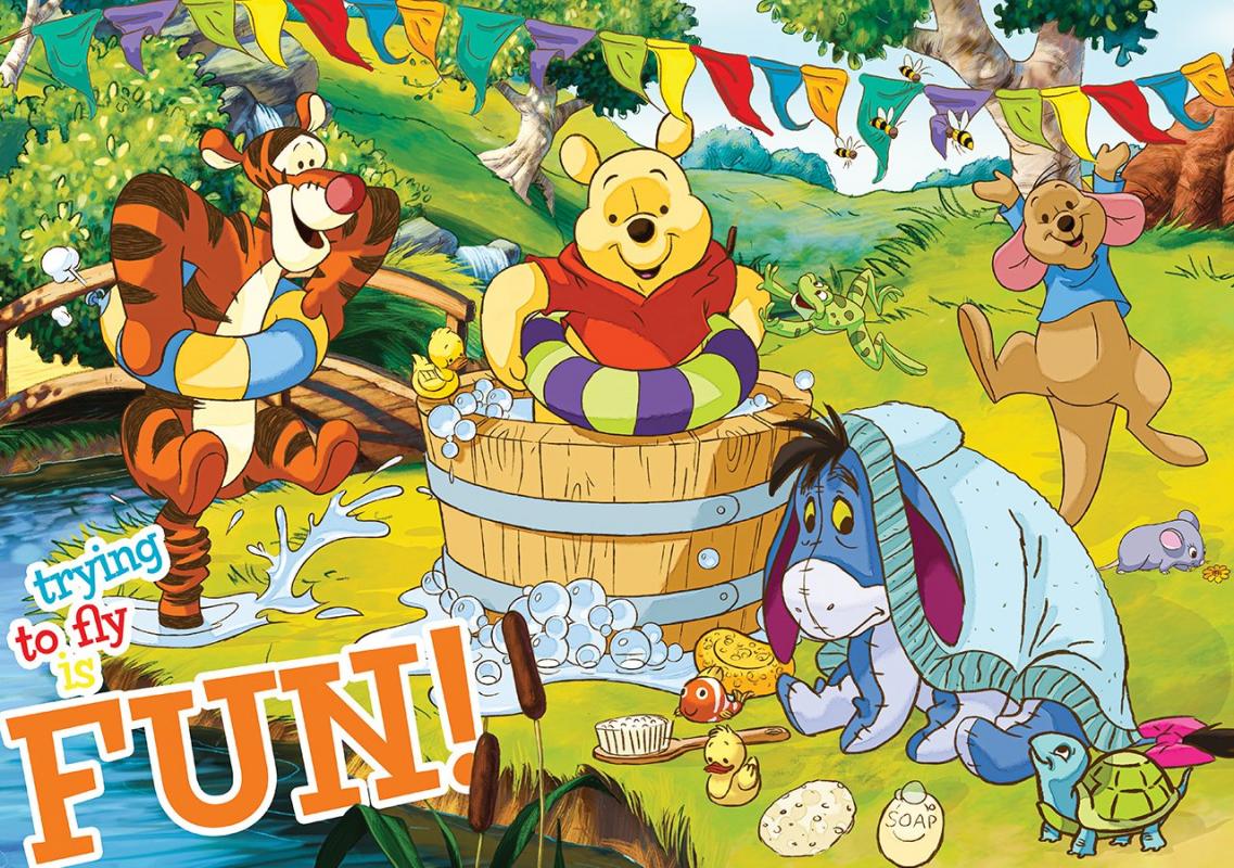 Winnie%20The%20Pooh%20Lisanslı%20Kutulu%20Puzzle/Yapboz%20100%20Parça